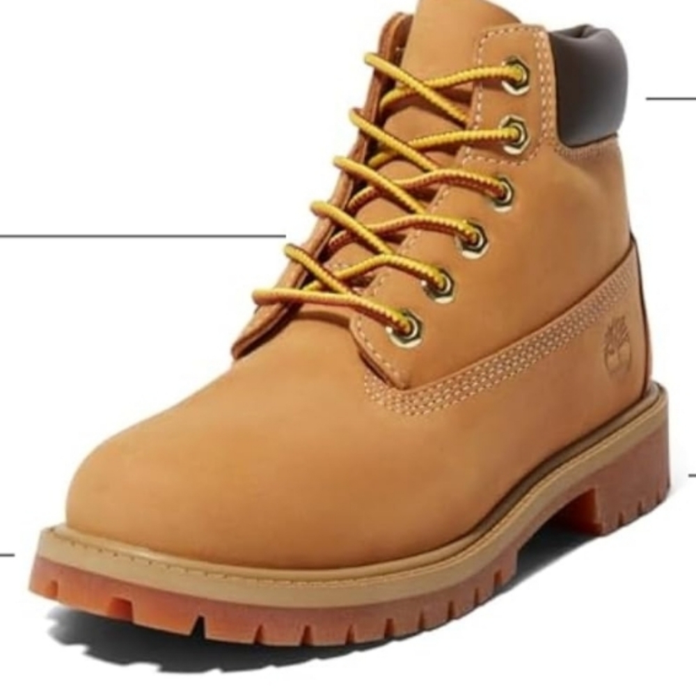 Timberland Unisex-Big Kids Premium 6" Waterproof Boot